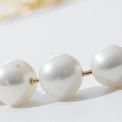 Freshwater Pearls Necklace (AA grade), 9-10mm
